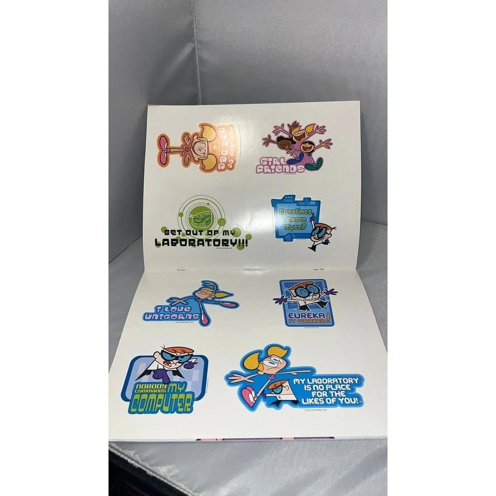Dexters Laboratory Knights of the Periodic Table Book w/Stickers 2003 Scholastic